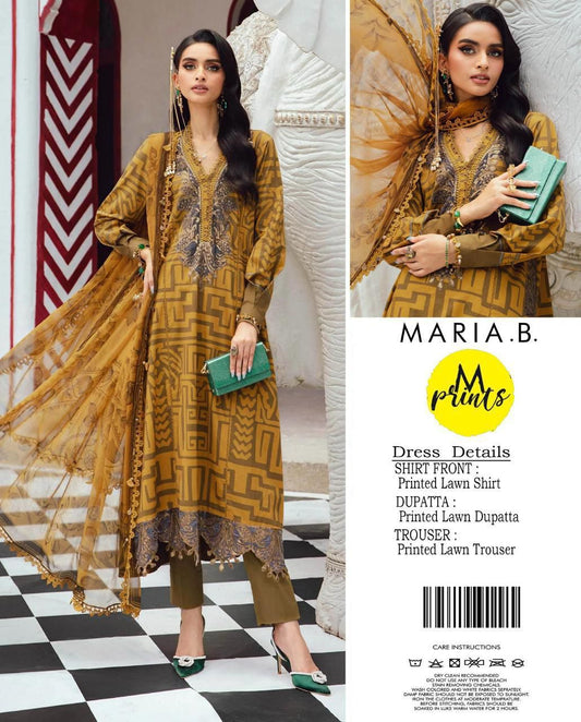 Maria.B 3pc Lawn Dress